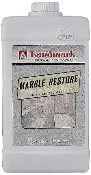 Lundmark Marble Restore, Marble and Granite Sealer and Restorer, 32-Ounce, 3536F32-6, Pack of 1