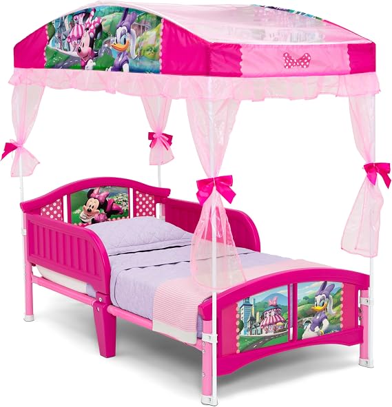 Delta Children's Products Minnie Mouse Canopy Toddler Bed Holiday Gifts by Delta Children's Products