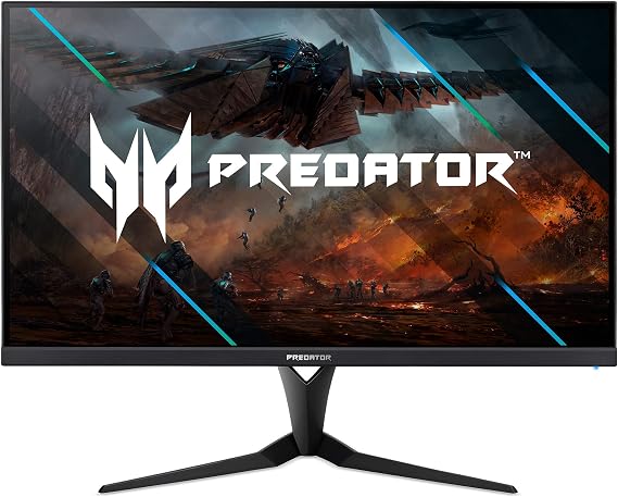 acer Predator XB323U GPbmiiphzx 32" WQHD (2560 x 1440) IPS NVIDIA G-SYNC Compatible Monitor, VESA Certified DisplayHDR600, Up to 0.5ms, 170Hz, (1 Display Port, 2 HDMI and 4 USB 3.0), Black
