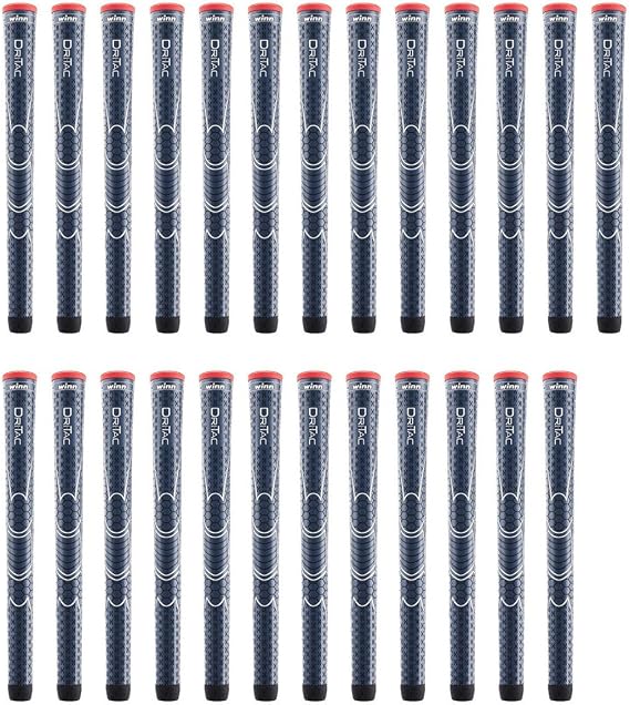 Winn Dri-Tac Standard Navy Blue 25 Piece Golf Grip Bundle (