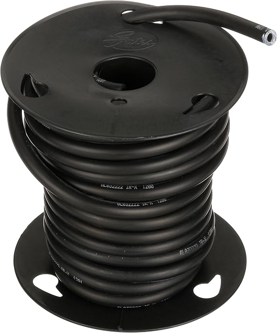 Gates 27042 Windshield Washer/Vacuum Hose-50' Length, Inner Diameter 5/32"