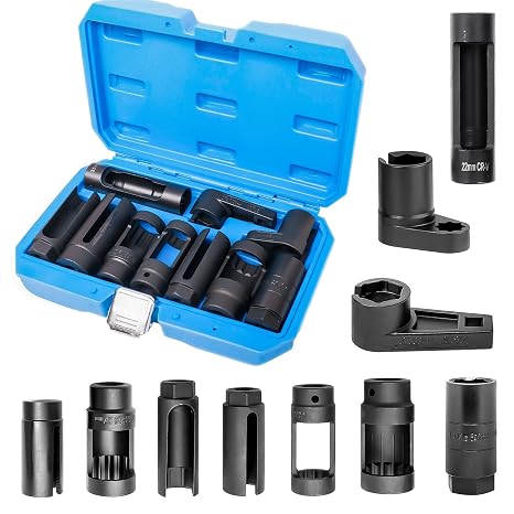 Lambda Sensor Key Lambda Sensor Socket Wrench Tool Lambda Sensor Insert 22 mm 27 mm 28 mm 29 mm 12-Point 1/2 Inch 3/8 Inch