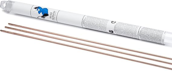 Blue Demon H-13 x 1/16" x 36" x 1LB Tube - Tungsten Free Tool Steel