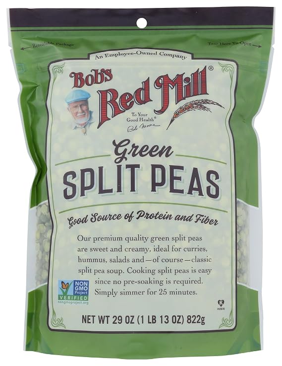 Bob's Red Mill Green Split Peas, 29 oz (Pack of 1)