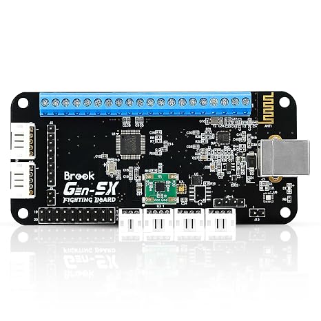 Brook Gaming Gen5X Fighting Board - Ultimate Multi-Platform supports PS5, XB Series, XS, NS and PC - Lightning-Fast Response Times for fighting Gaming