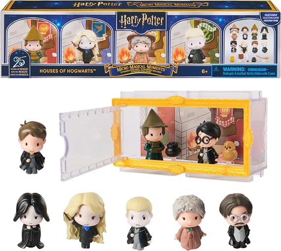 Wizarding World Harry Potter Houses of Hogwarts 8-Figure Set, Ages 6+