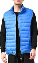 Alpine Swiss Clark Mens Puffer Vest Down Alternative Water Resistant Packable Outerwear Zip Up Pockets Warm Versatile Layer