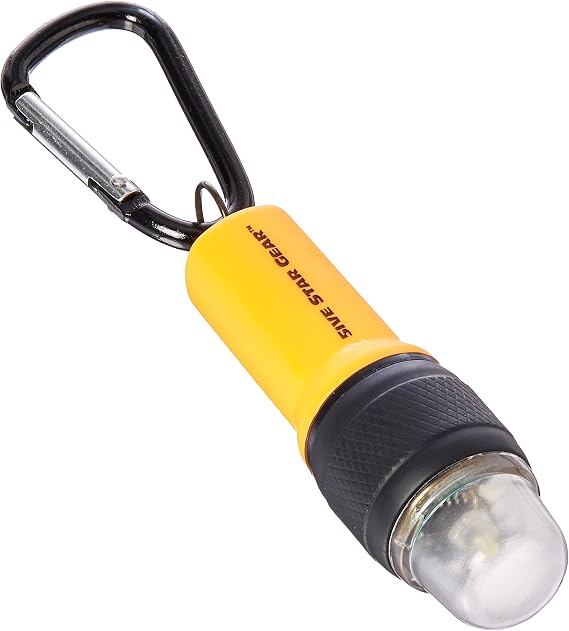 5ive Star Gear Emergency SOS Light Keychain, Orange