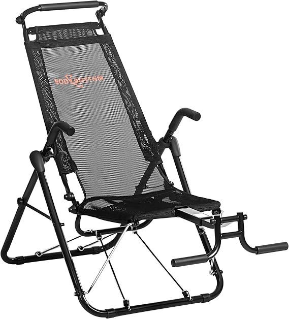 BODYRHYTHM Core & Ab Lounge Workout Chair, an Fitness System for Muscle Activating Workout and Inversion Therapy for Back Relief to Burn Calories and Work Muscles Simultaneously