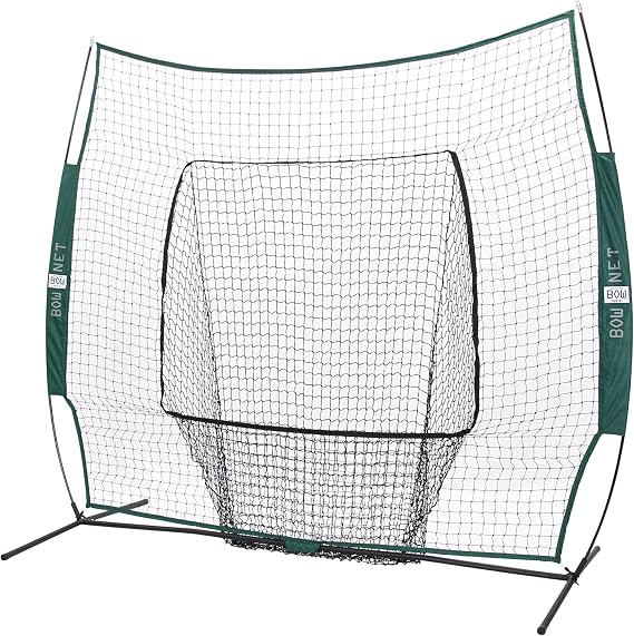 Bownet Big Mouth Replacement Net Heavy Duty Baseball & Softball Practice Net, Fits Original Frame, Batting & Pitching Training Net