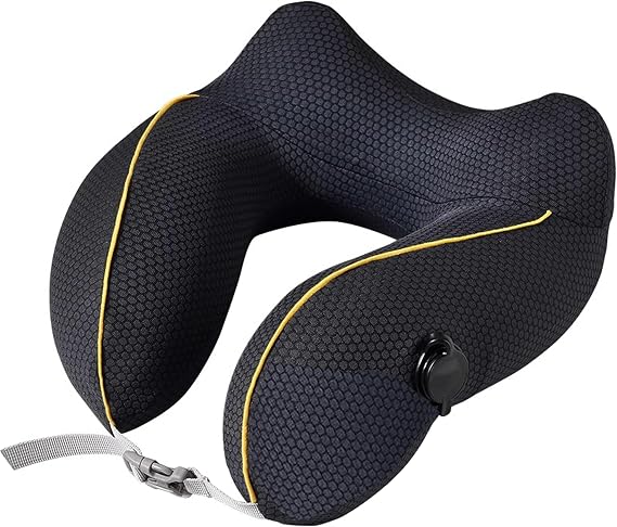 Inflatable Neck Pillow Airplane for Traveling