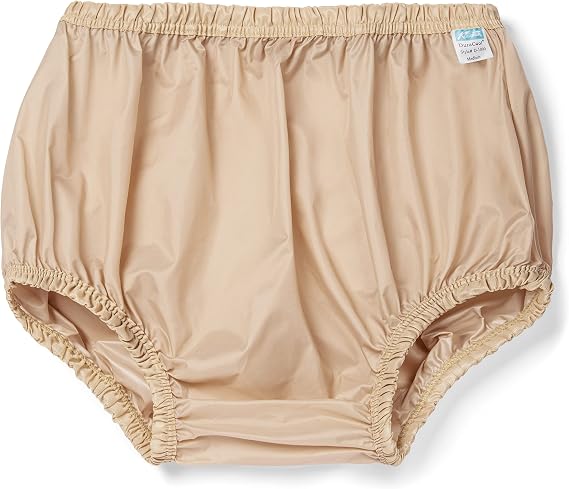 Incontinence Leak-Protection, Washable Pull-On Cover Pant, Advanced Duralite-Cool-Lightweight-Durable- Kleinert's (Beige, X-Large)