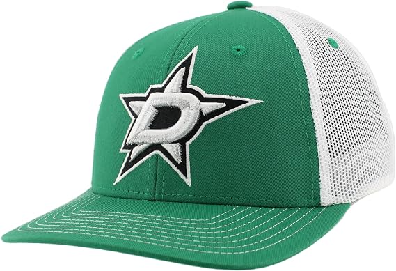 ZHATS NHL Unisex-Adult NHL Officially Licensed Adjustable Snapback Hat Dakota Icon Team Color