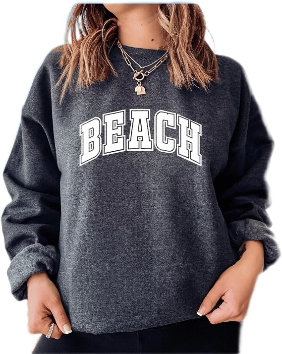 Beach Sweatshirt, Beach Sweater