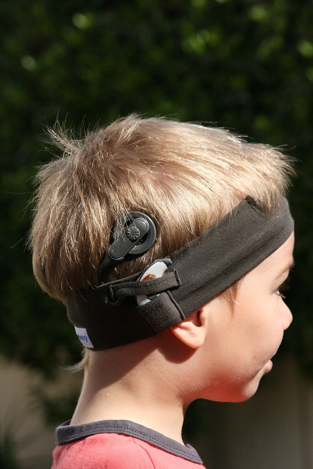 hearinghenry Black Standard Cochlear Implant Headband Age 6mon- 6yrs