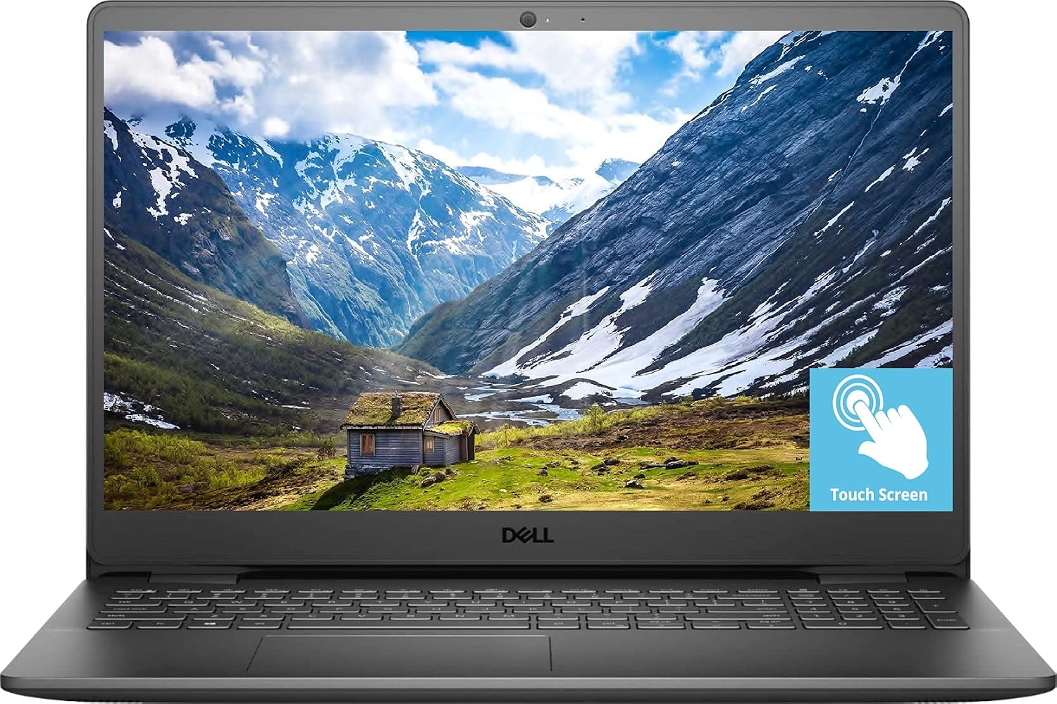 Dell 2021 Inspiron 3000 Laptop, 15.6 FHD Touch Display, Intel Core i5-1035G1, 16GB DDR4 RAM, 1TB Hard Disk Drive, Online Meeting Ready, Webcam, WiFi, HDMI, Bluetooth, Windows 10 Home, Black