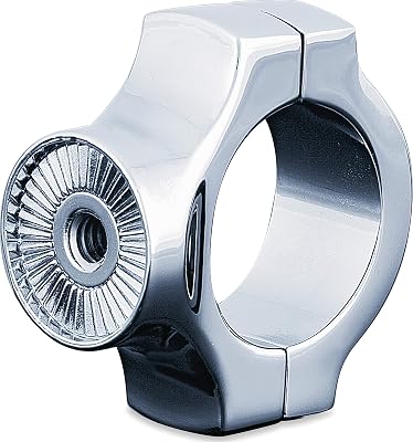 Kuryakyn 3183 Motorcycle Accessory: Side Mount License Plate Holder Clamp for 1986-2017 Harley-Davidson Softail Motorcycles without Swingarm Covers or 1-18 Diameter Tubing, Chrome , black