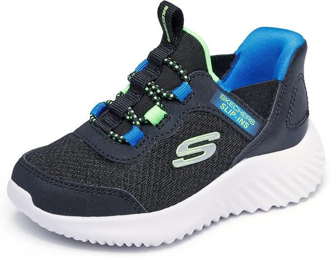 Skechers Boy's Bounder Brisk-Burst Slip-in Trainers
