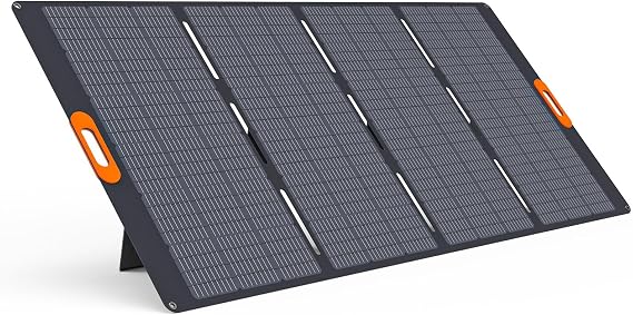 400W Foldable Portable Solar Panel for ALLWEI 1200W 2400W Power Station Solar Generator, IP67 Waterproof, with Adjustable Kickstand for RVs Camping Home and Blackouts