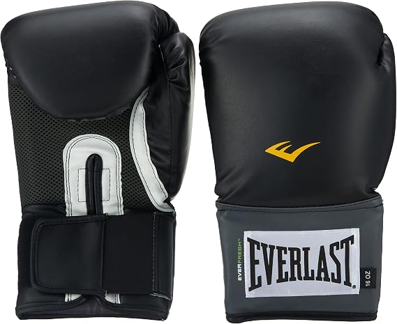 Everlast Pro Style Training Gloves (Black, 16 oz.)