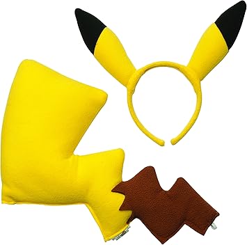 Rubies Pokemon Pikachu Ears and Tail Dress Up Kit