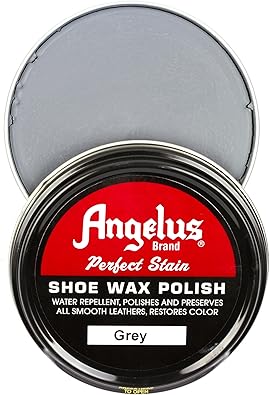 Angelus Shoe Wax Polish 3oz (Grey)
