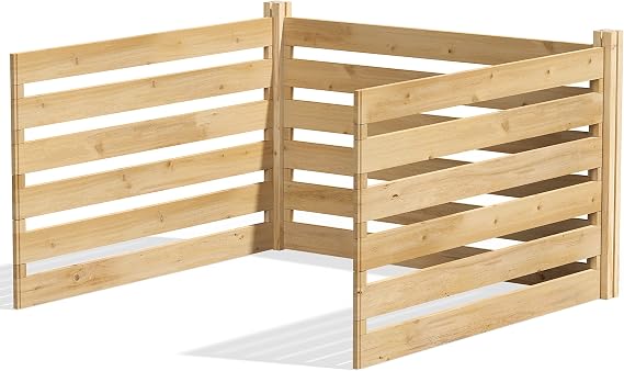 Greenes Fence Premium Cedar Wood Composter Add-On Kit, 36" L x 36" W x 31" H (3/4" Thick) / 173.92 gallons - Not for independent use; to be added on to RCCOMP36 - Made in USA with North American Cedar
