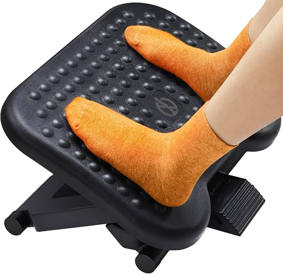 ErGear Adjustable Footrest Under Desk with 3 Height Settings