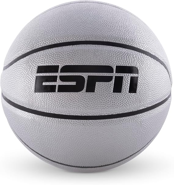 ESPN Silver Basketball - Official Size (29.5")