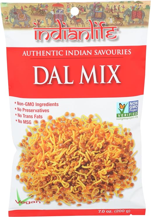 Indianlife, Snack Mix Dal, 7 Ounce