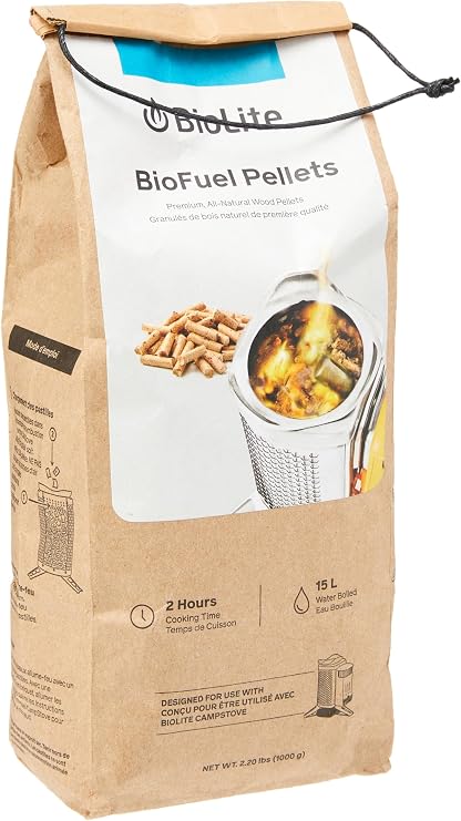 Biolite Biofuel Cooking Wood Pellets, Brown