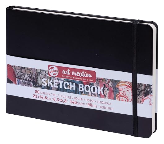 Talens Artcreation Eskİz BloĞu 140 Gr 14,8 X 21 Cm Sİyah