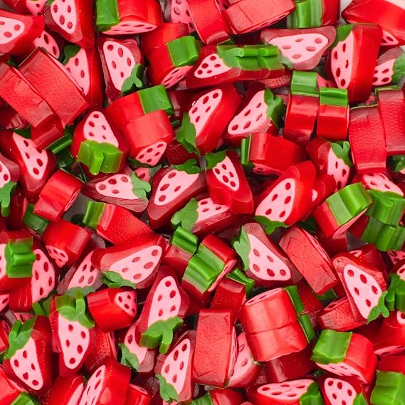 Strawberry Liquorice Slices 3kg Bulk Bag