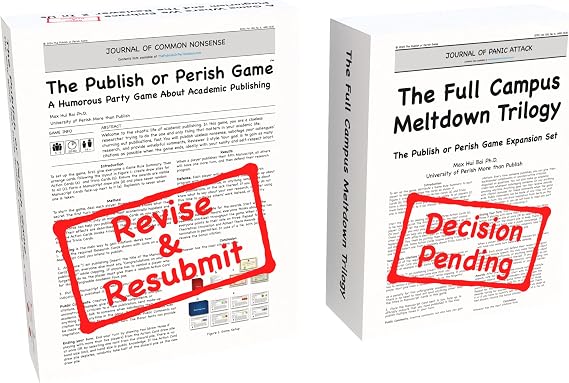 Publish or Perish All-in Bundle | Includes Publish or Perish Game  Campus Meltdown Trilogy