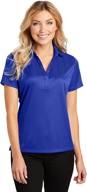 Port Authority Women's Performance Fine Jacquard Polo Shirt