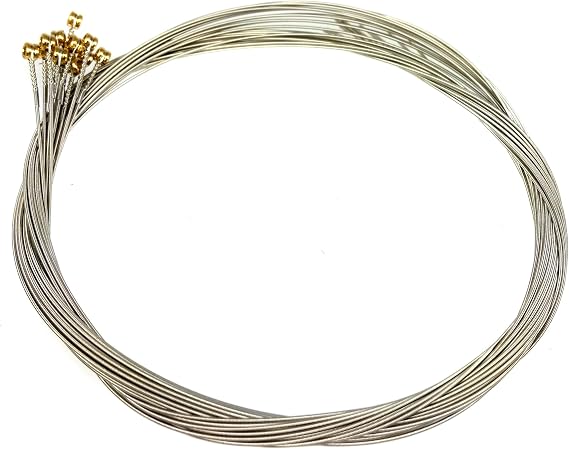 12-pack 32ga. (.032 inch) Nickel-Wound Electric Guitar Strings - Made in the USA!