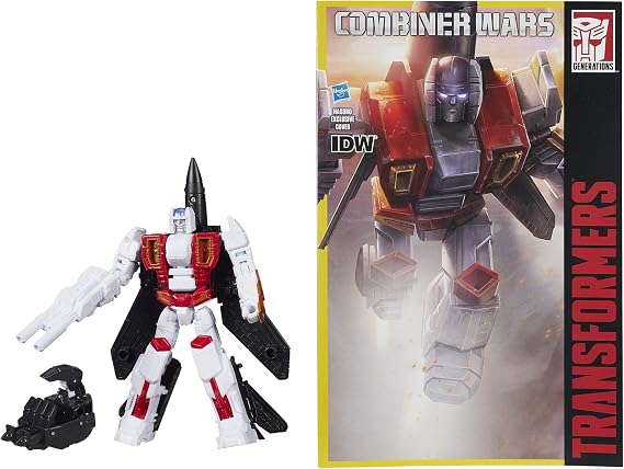 Transformers Generations Combiner Wars Deluxe Air Raid With Comic