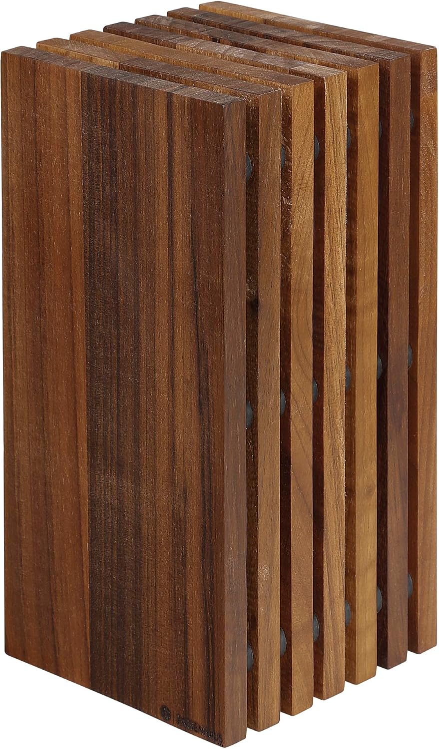 Zassenhaus Knife Block Wooden Grooves Knife Holder Wooden Block Kitchen Knife Walnut