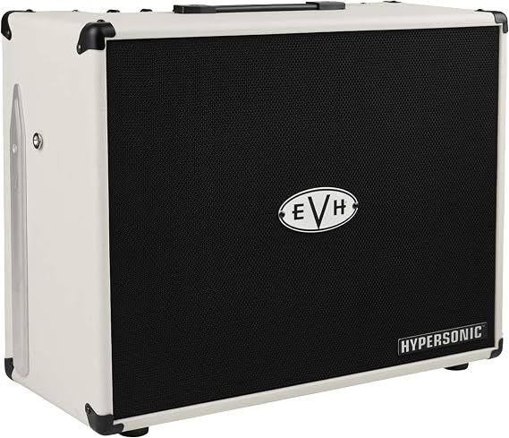 EVH 5150III Hypersonic FR-12 1,000-watt Powered FRFR Speaker Cabinet - Ivory | 1, 000W Class-D Frfr 1x12, 3-Band Active Eq Plus Hf Cut, Combo 1/4-Xlr in, Xlr Out with Ground Lift, 27.6 Lb