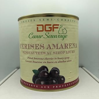 Amarena Cherries 6.6 lb - Perfect for Desserts, Cocktails, and Gelato - Sweet and Slightly Sour Italian Cherries