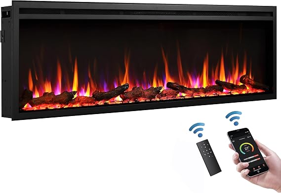 LegendFlame Austin Build in Electric Fireplace 60"