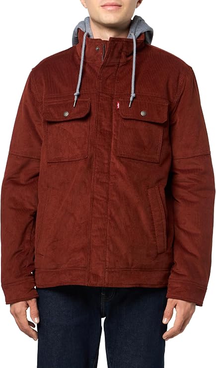 Levi's Men's Hooded Utility Jacket