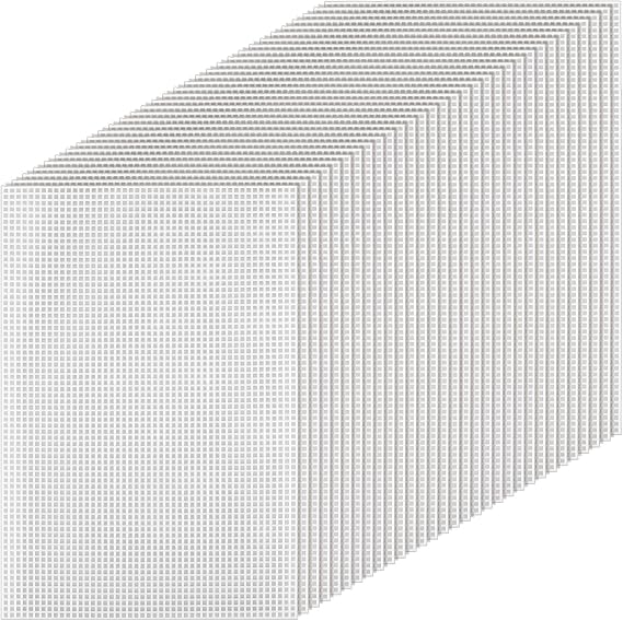 30pcs 7 Count Plastic Canvas Sheets, 2.5mm Grid for Embroidery Craft