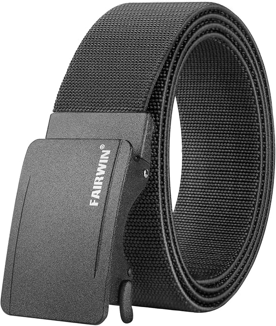 FAIRWIN Stretch Tactical Belt for Men, 1.5" Ratchet Work Belt