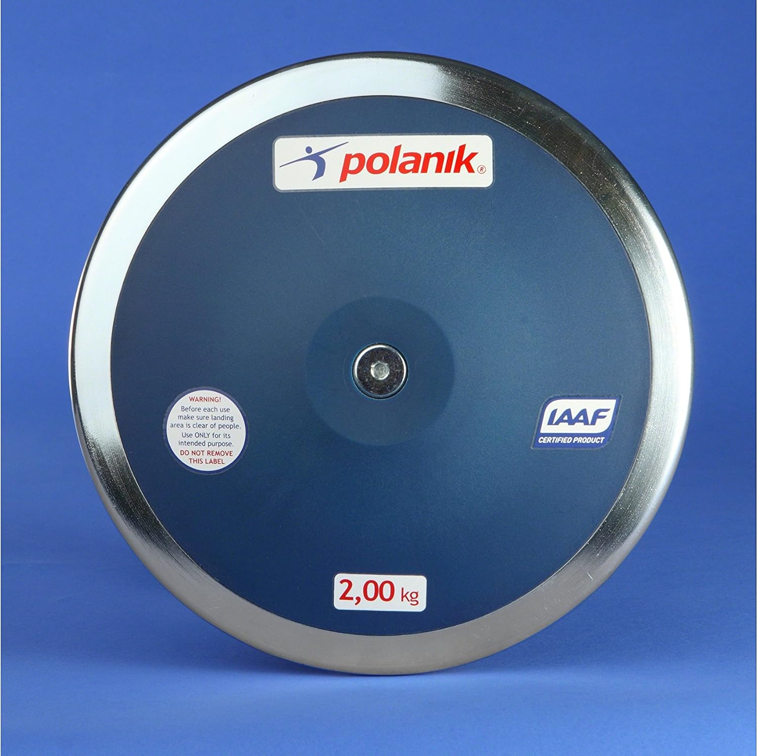Fiber Glass Discus - 80%, IAAF World Athletics Certified, Track & Field Discuses, High School, Colleges, Men, Women, Everyone