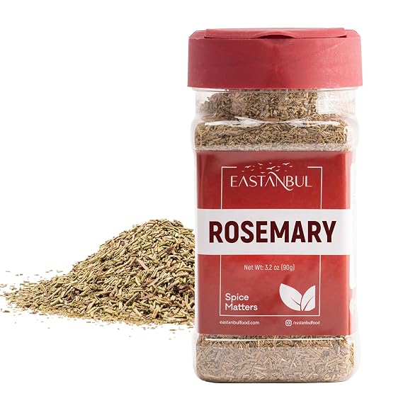 Eastanbul Rosemary Leaves, Mediterranean Spice, 3.2oz
