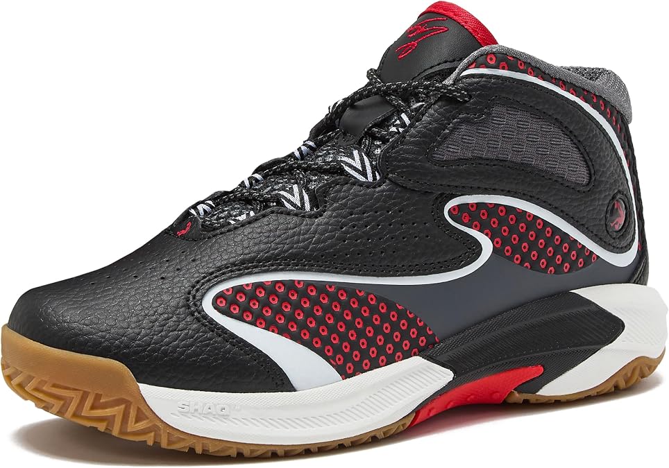 SHAQ Notix 2.0 Kids Basketball Shoes for Boys and Girls, High Top Youth Boys Sneakers Size 11-7 Little or Big Kid