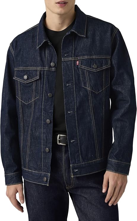 Levi's Men's Relaxed Fit Trucker Denim Jacket (Pack of 1)
