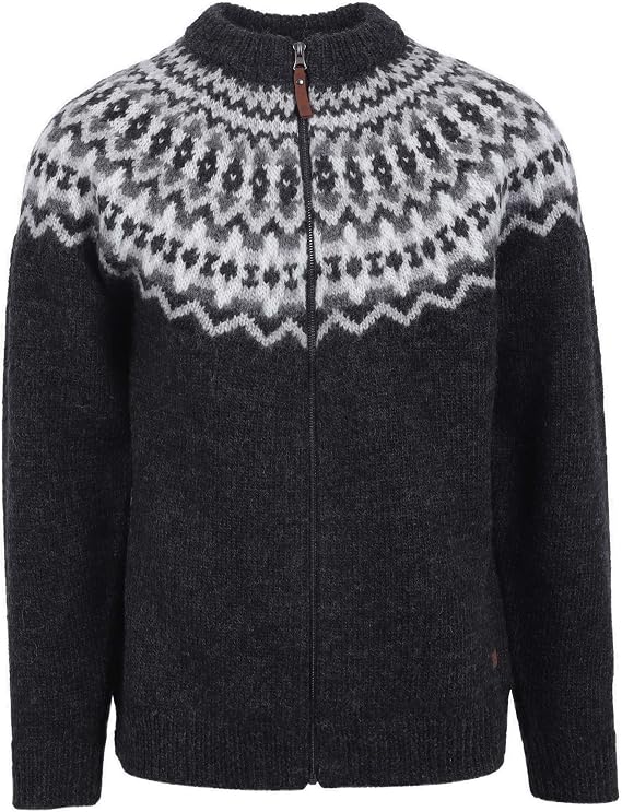 ICEWEAR Snorralaug Wool Zip Up Sweater