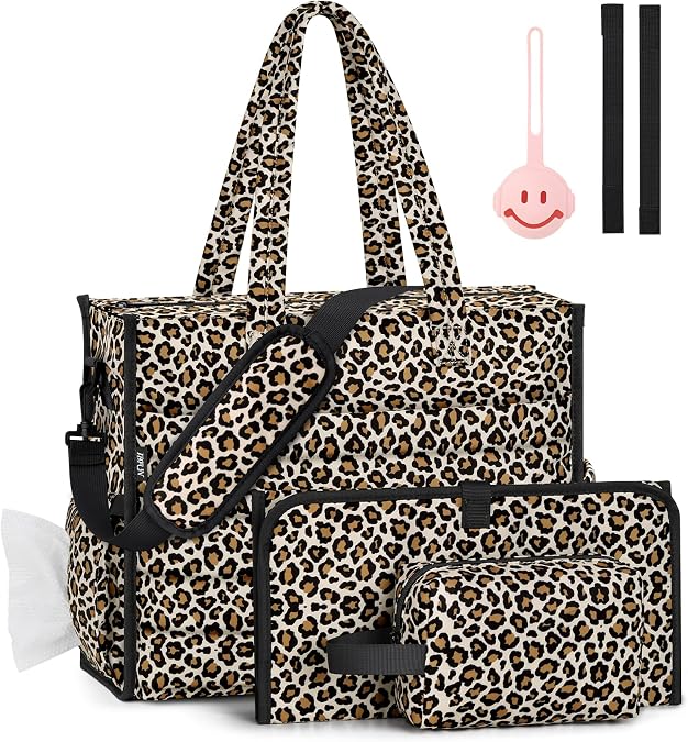 IBFUN Diaper Bag Tote for Baby, Large Hospital Mommy Bag for Labor Delivery